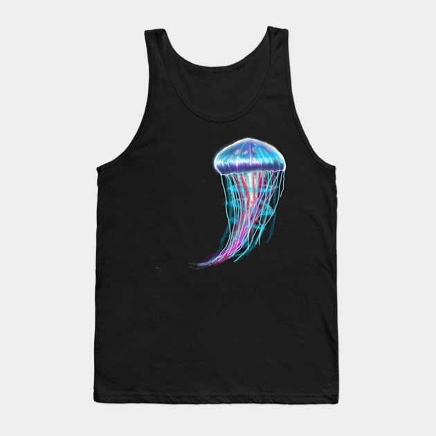 jellyfish Tank Top by NemfisArt